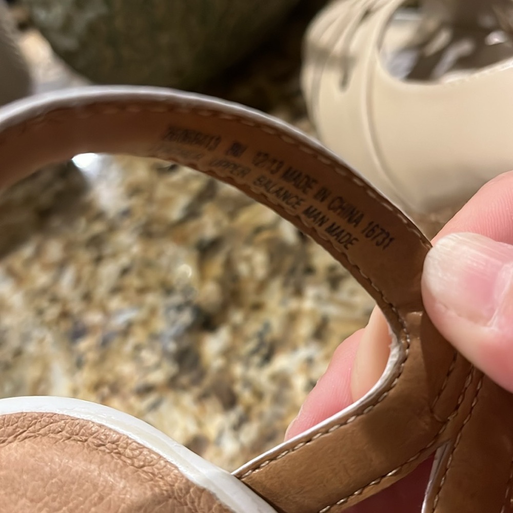 Clark Elegant White Wedge Sandals - Picture 5 of 5